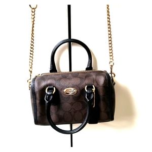 Coach Brown/Black Bag